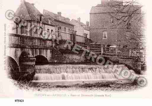 Ville de FLEURYSURANDELLE, carte postale ancienne