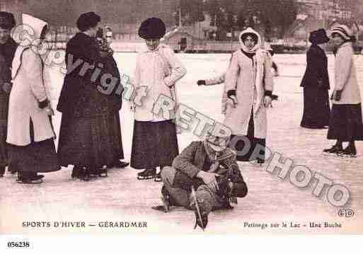 Ville de GERARDMER, carte postale ancienne