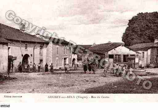 Ville de GUGNEYAUXAULX, carte postale ancienne