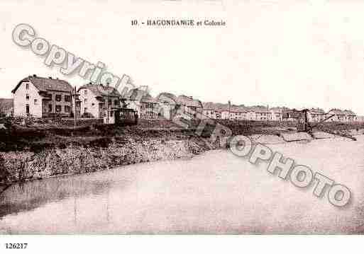 Ville de HAGONDANGE, carte postale ancienne