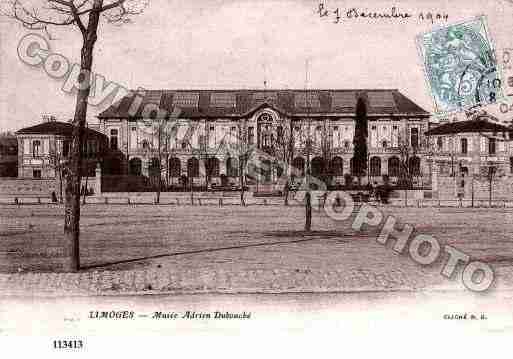 Ville de LIMOGES, carte postale ancienne