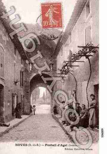 Ville de NOVES, carte postale ancienne