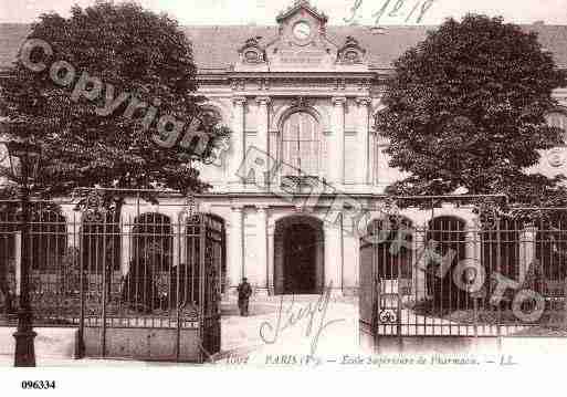 Ville de PARIS6, carte postale ancienne