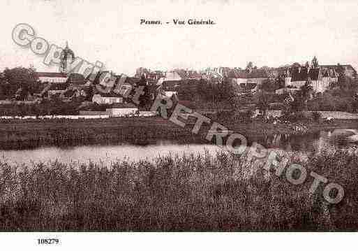 Ville de PESMES, carte postale ancienne