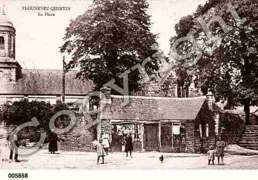 Ville de PLOUNEVEZQUINTIN, carte postale ancienne