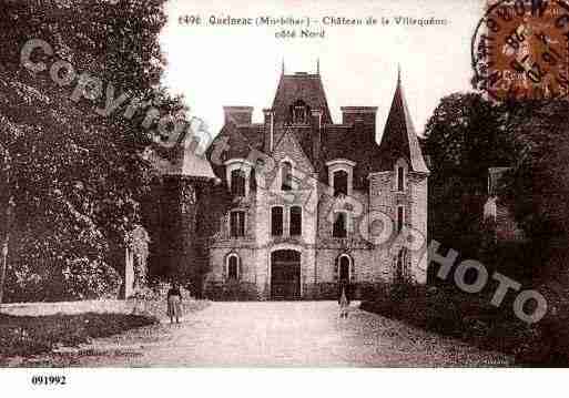 Ville de QUELNEUC, carte postale ancienne