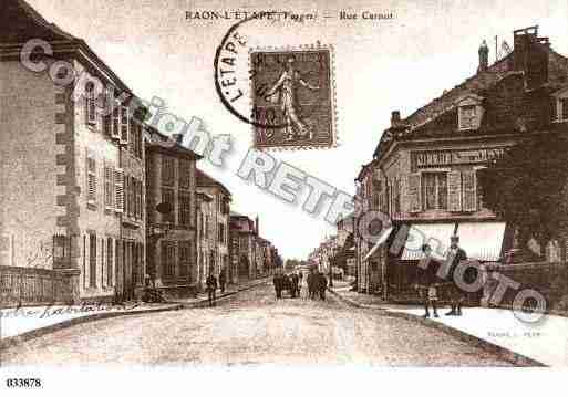 Ville de RAONL'ETAPE, carte postale ancienne