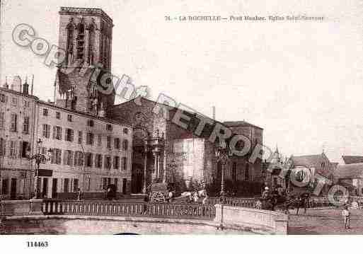 Ville de ROCHELLE(LA), carte postale ancienne