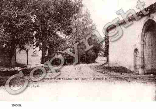 Ville de SAINTETIENNESURCHALARONNE, carte postale ancienne