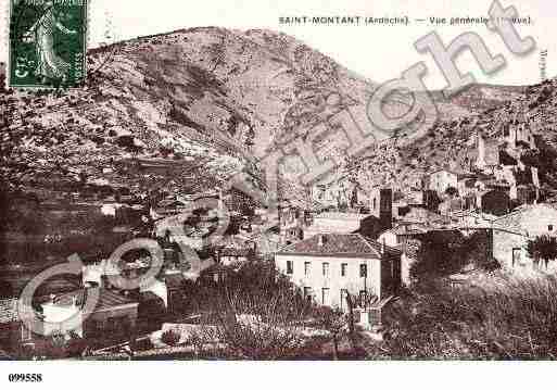 Ville de SAINTMONTAN, carte postale ancienne