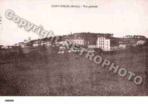 Ville de SAINTSORLIN, carte postale ancienne