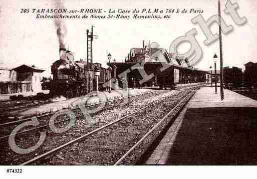 Ville de TARASCON, carte postale ancienne