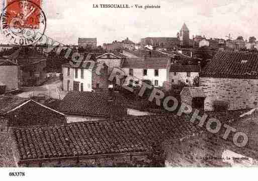 Ville de TESSOUALLE(LA), carte postale ancienne