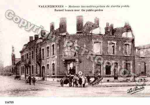 Ville de VALENCIENNES, carte postale ancienne