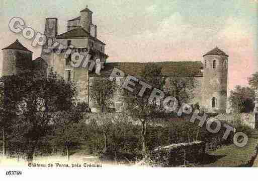 Ville de VERNA, carte postale ancienne