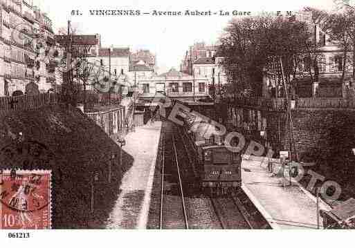 Ville de VINCENNES, carte postale ancienne