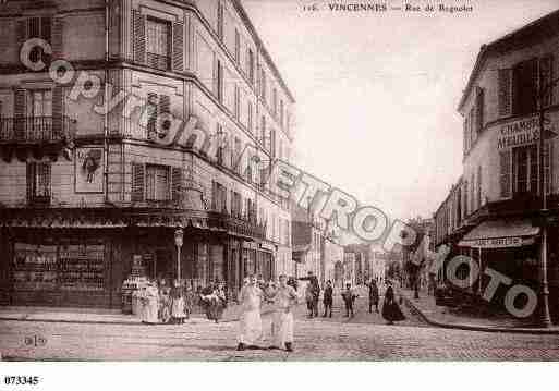 Ville de VINCENNES, carte postale ancienne