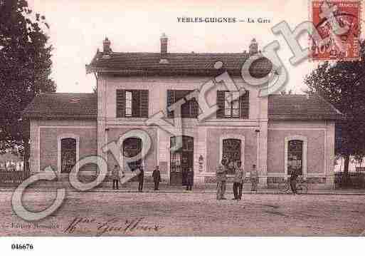 Ville de YEBLES, carte postale ancienne