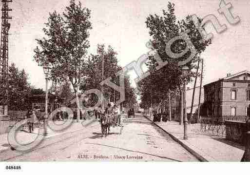 Ville de ALBI, carte postale ancienne