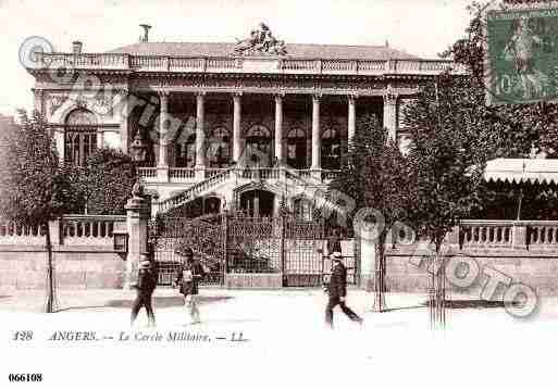 Ville de ANGERS, carte postale ancienne