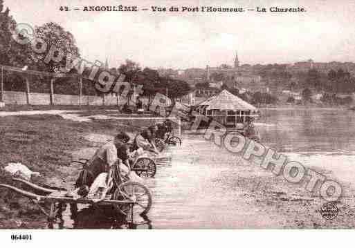 Ville de ANGOULEME, carte postale ancienne