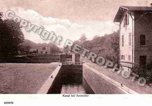 Ville de ARZVILLER, carte postale ancienne