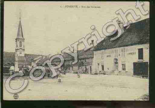 Ville de AUBERIVE, carte postale ancienne