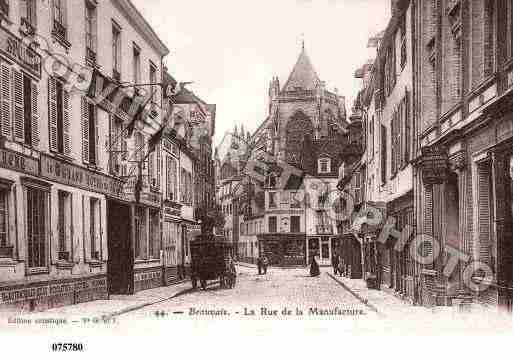 Ville de BEAUVAIS, carte postale ancienne