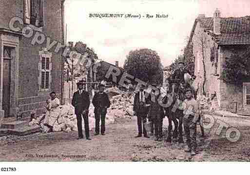 Ville de BOUQUEMONT, carte postale ancienne