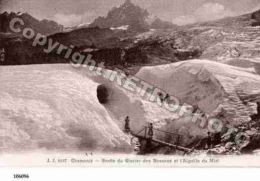 Ville de CHAMONIXMONTBLANC, carte postale ancienne