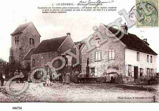 Ville de CHARMEL(LE), carte postale ancienne