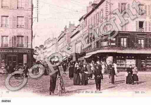 Ville de COURBEVOIE, carte postale ancienne