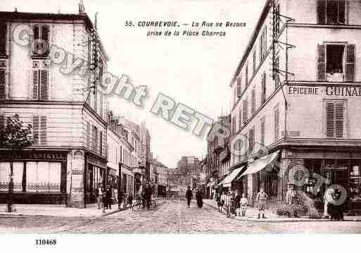 Ville de COURBEVOIE, carte postale ancienne