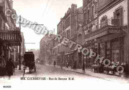 Ville de COURBEVOIE, carte postale ancienne