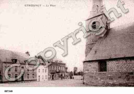 Ville de ETROEUNGT, carte postale ancienne