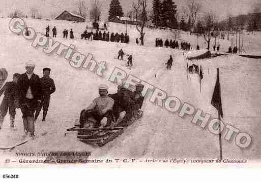 Ville de GERARDMER, carte postale ancienne