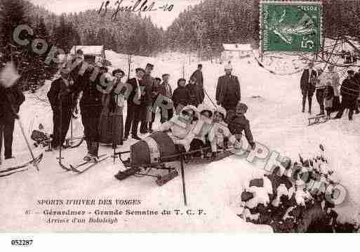 Ville de GERARDMER, carte postale ancienne