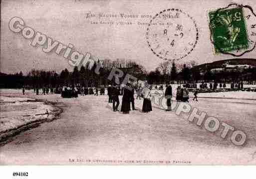 Ville de GERARDMER, carte postale ancienne