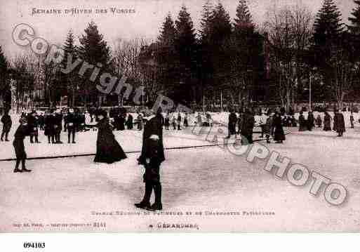 Ville de GERARDMER, carte postale ancienne