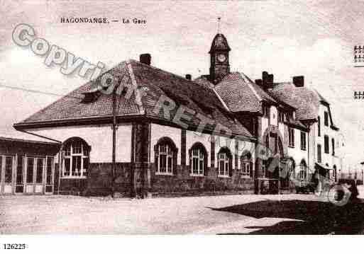 Ville de HAGONDANGE, carte postale ancienne