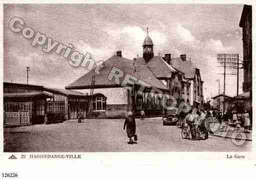 Ville de HAGONDANGE, carte postale ancienne