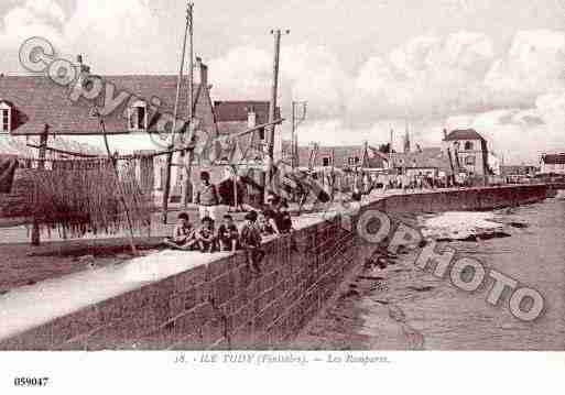 Ville de ILETUDY, carte postale ancienne