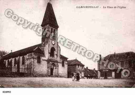 Ville de LAROCHEMILLAY, carte postale ancienne