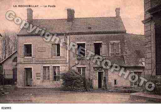 Ville de LAROCHEMILLAY, carte postale ancienne