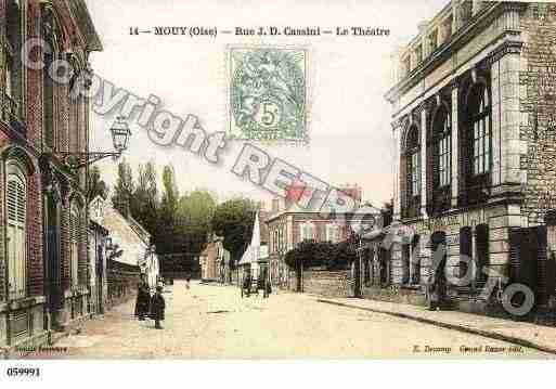 Ville de MOUY, carte postale ancienne