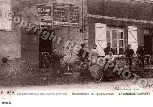 Ville de MURET, carte postale ancienne