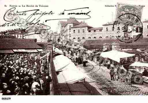 Ville de NANTES, carte postale ancienne