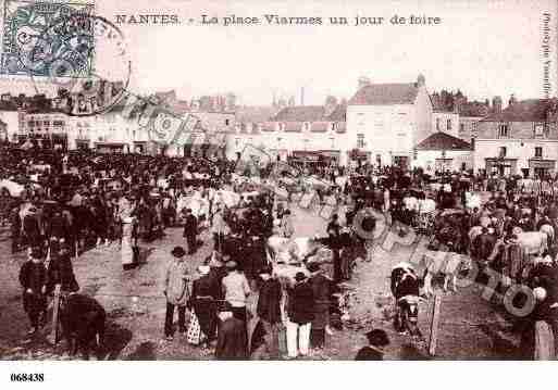 Ville de NANTES, carte postale ancienne