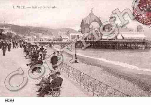 Ville de NICE, carte postale ancienne