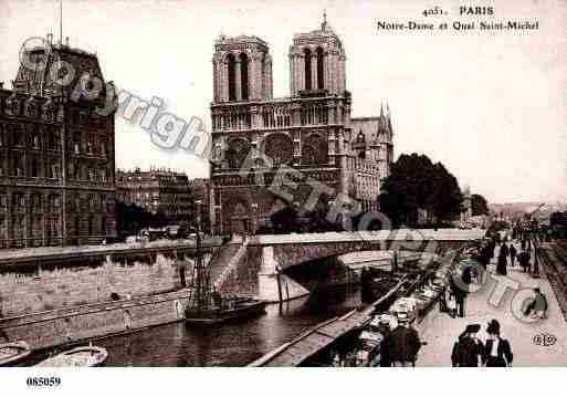 Ville de PARIS5, carte postale ancienne